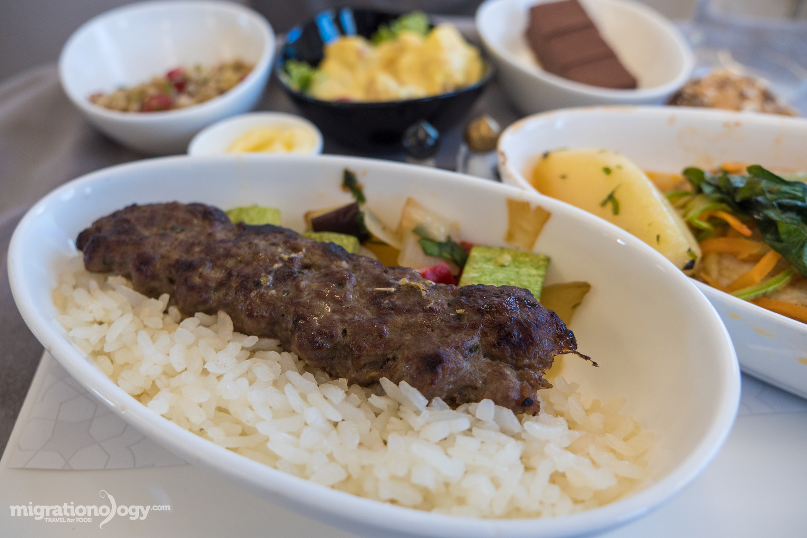 Turkish Airlines food