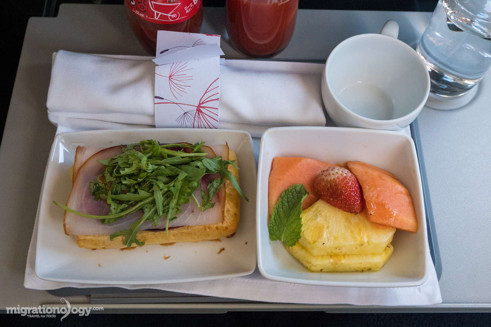 TAP Portugal food