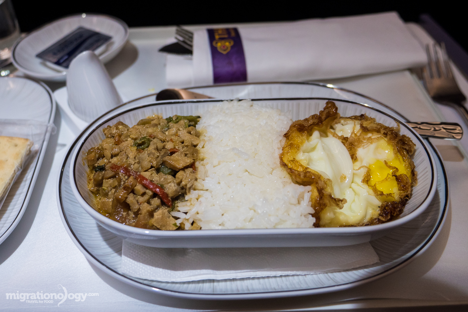 Thai Airways food