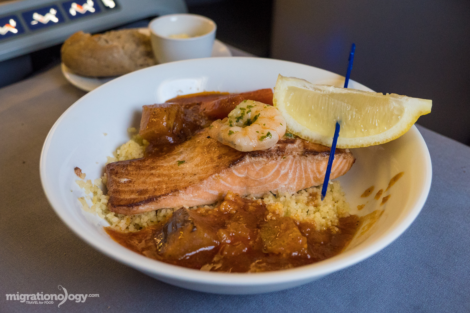 airplane food United Airlines