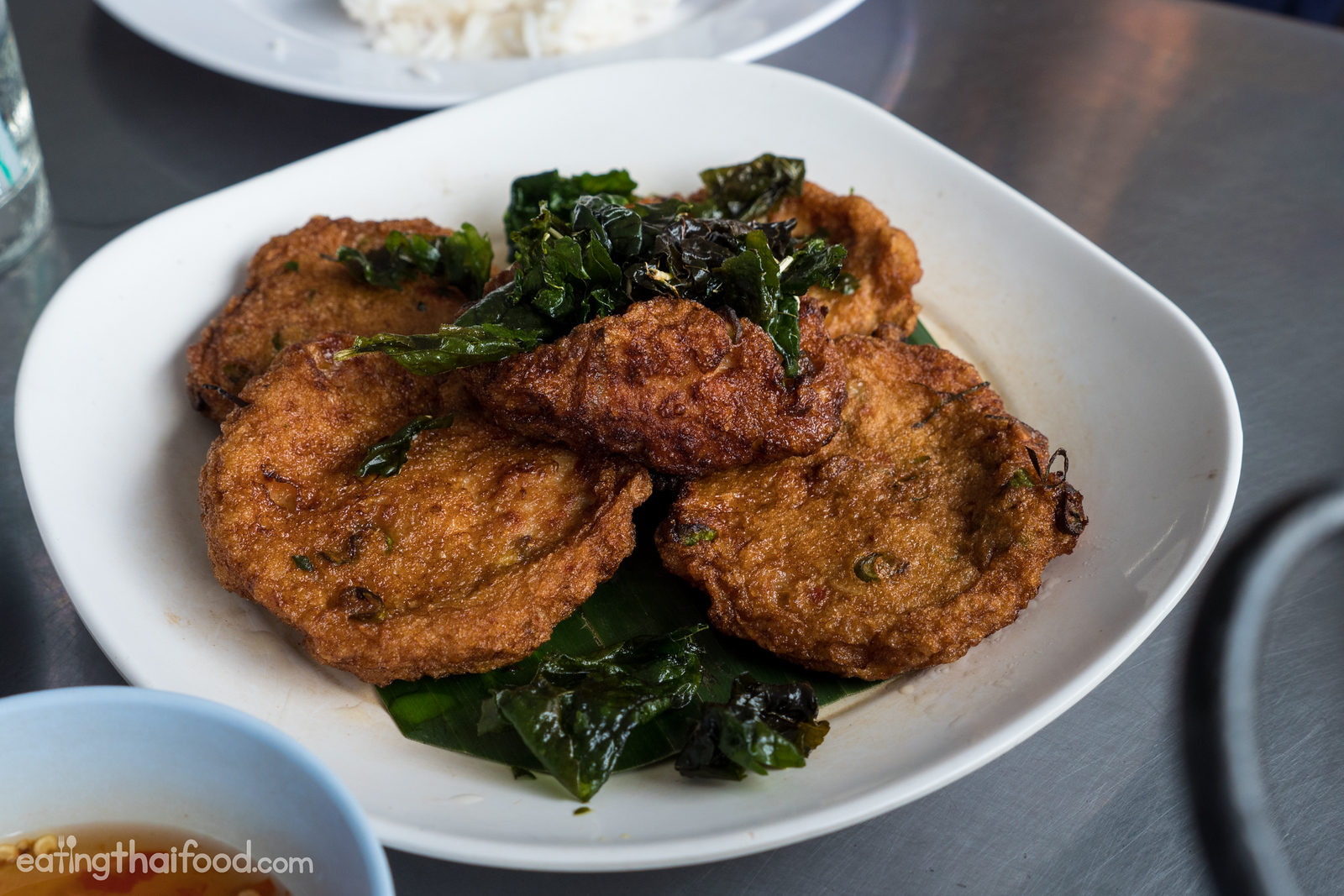 Thai fried fish-cakes