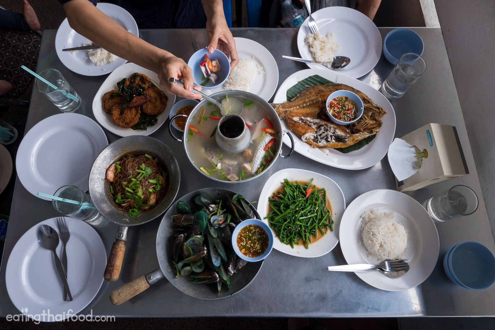 Thai seafood