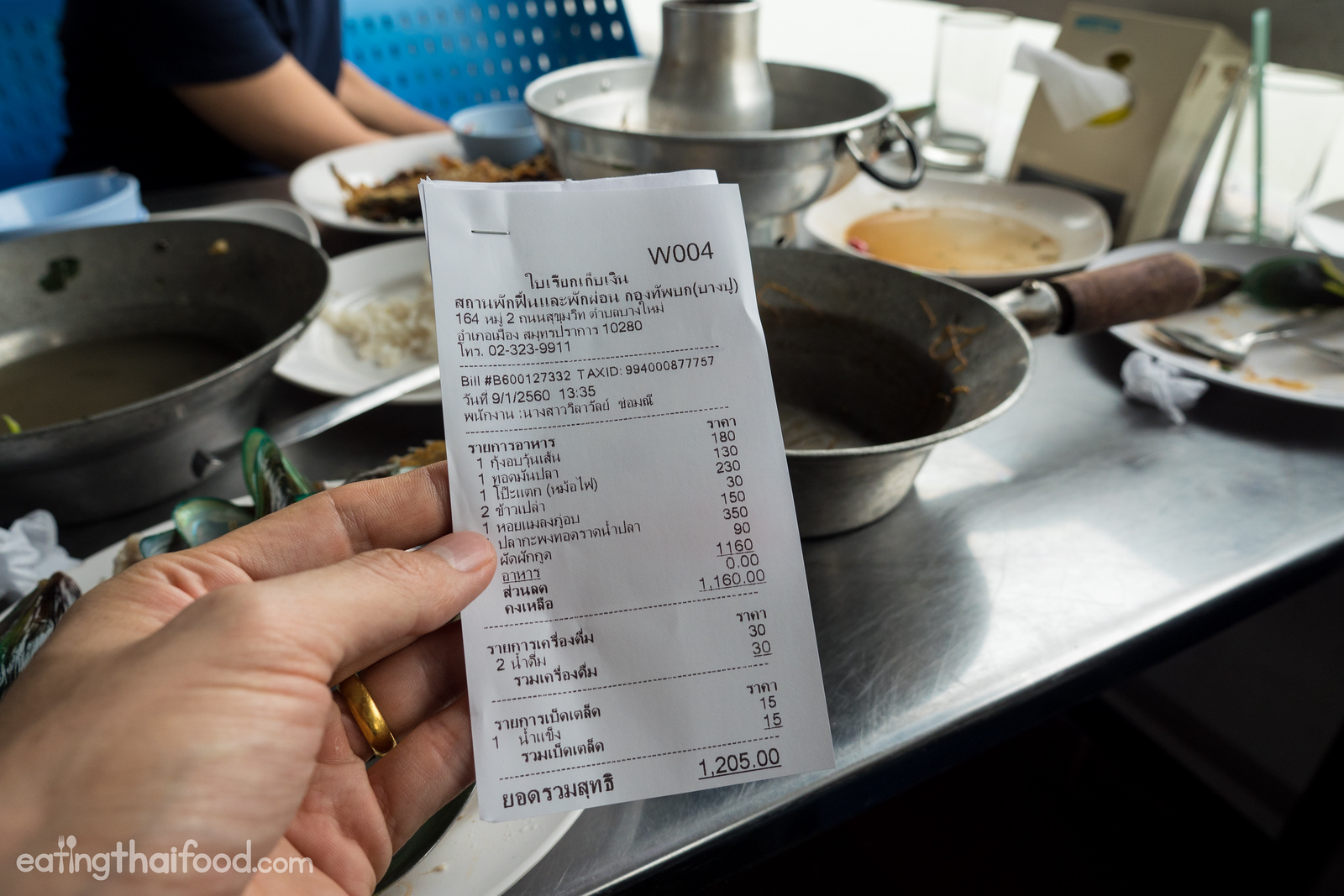 Thai seafood day trip in Bangkok