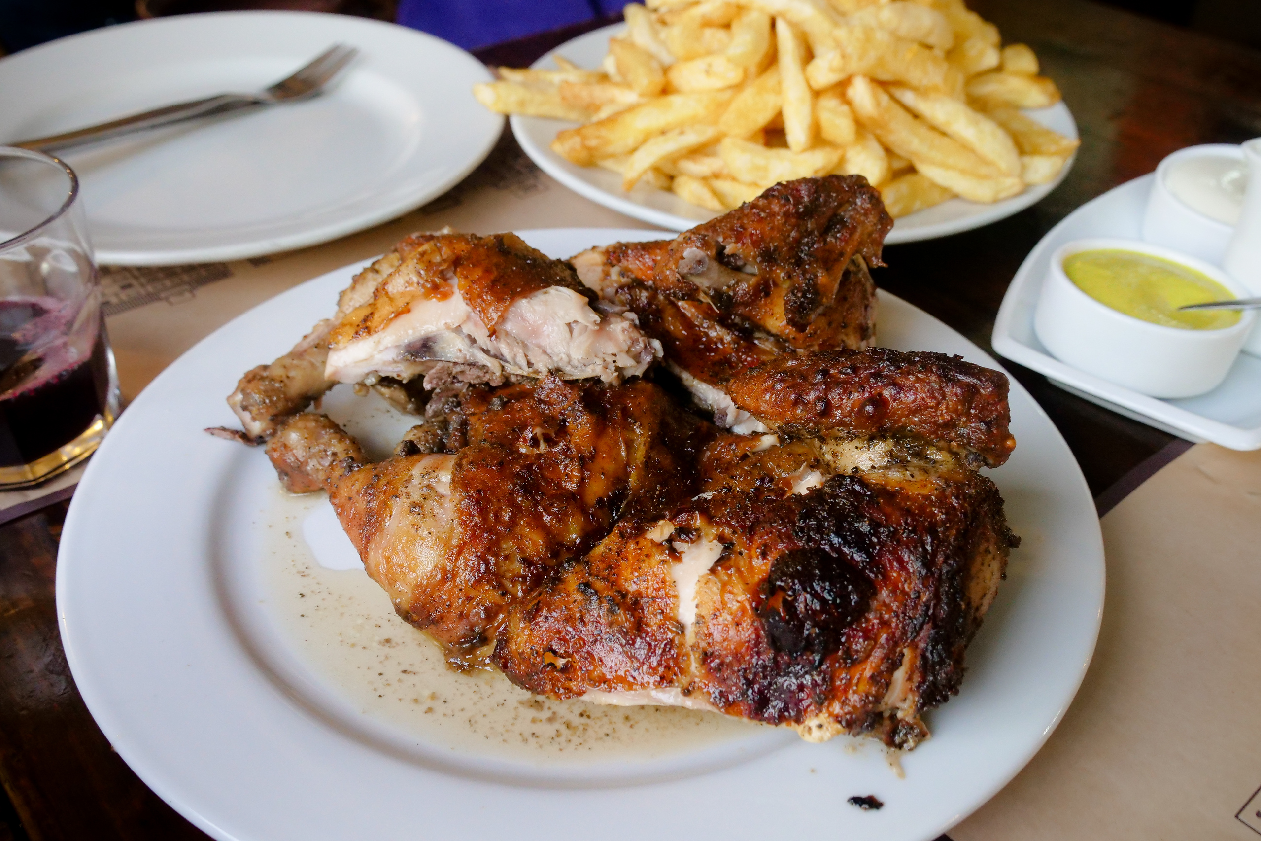 Pollo a la brasa