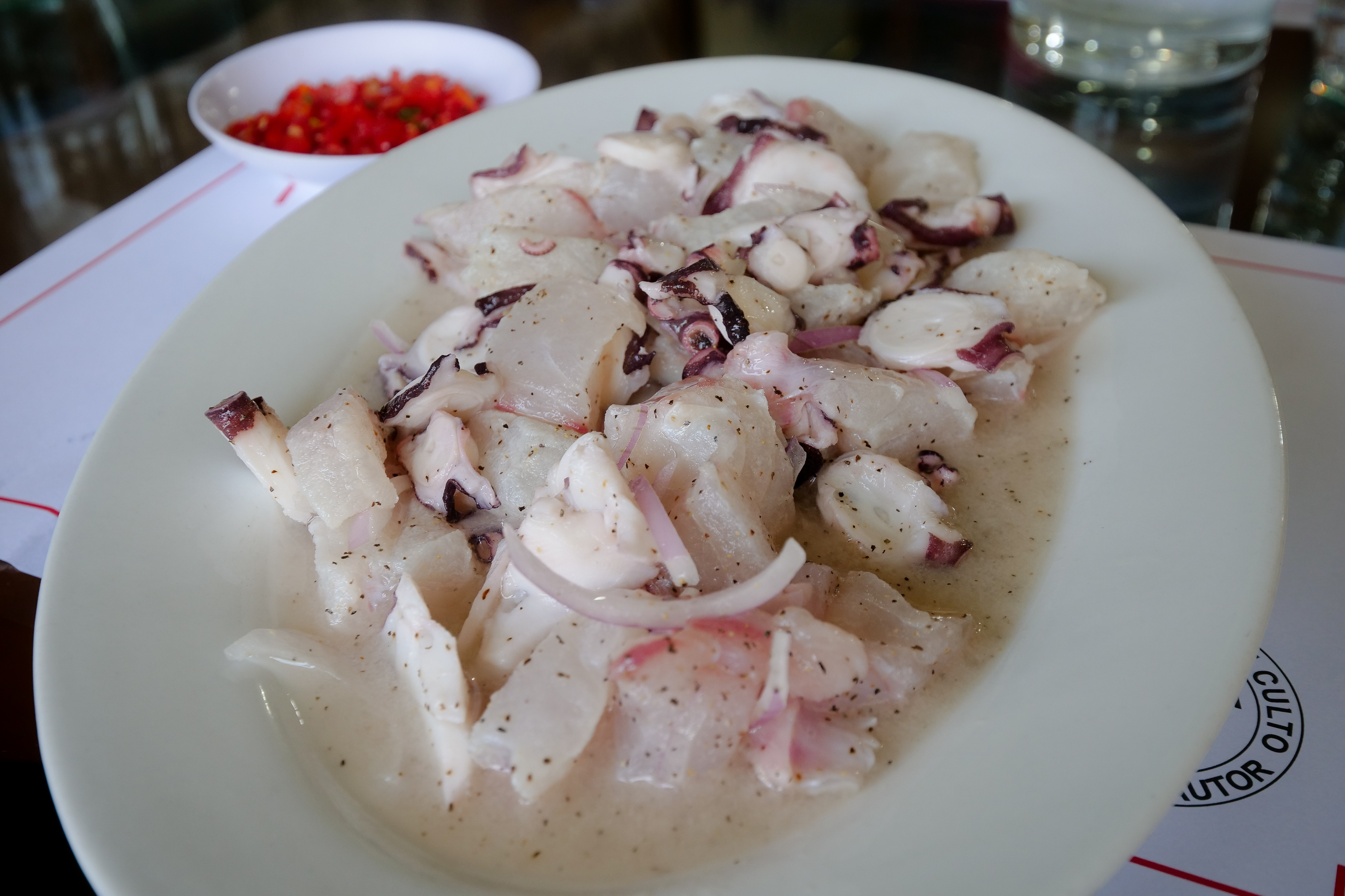 Peruvian ceviche