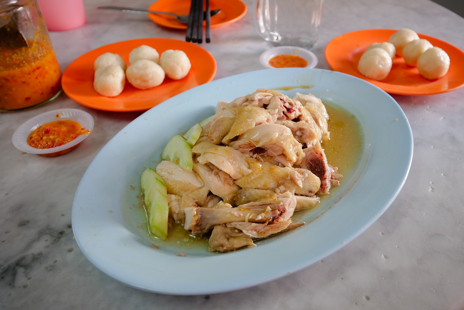 Chicken Rice at Kedai Kopi Chung Wah