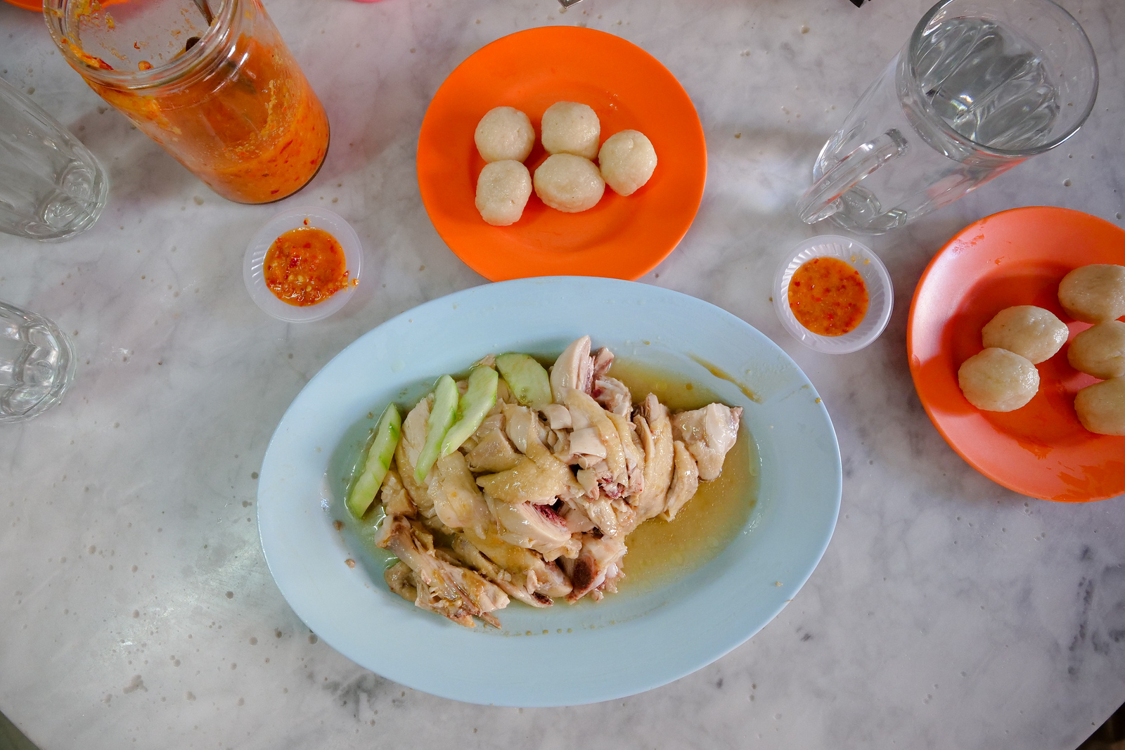 Traditional recipes continue at this family-owned restaurant, Kedai Kopi Chung Wah in Melaka, Malaysia