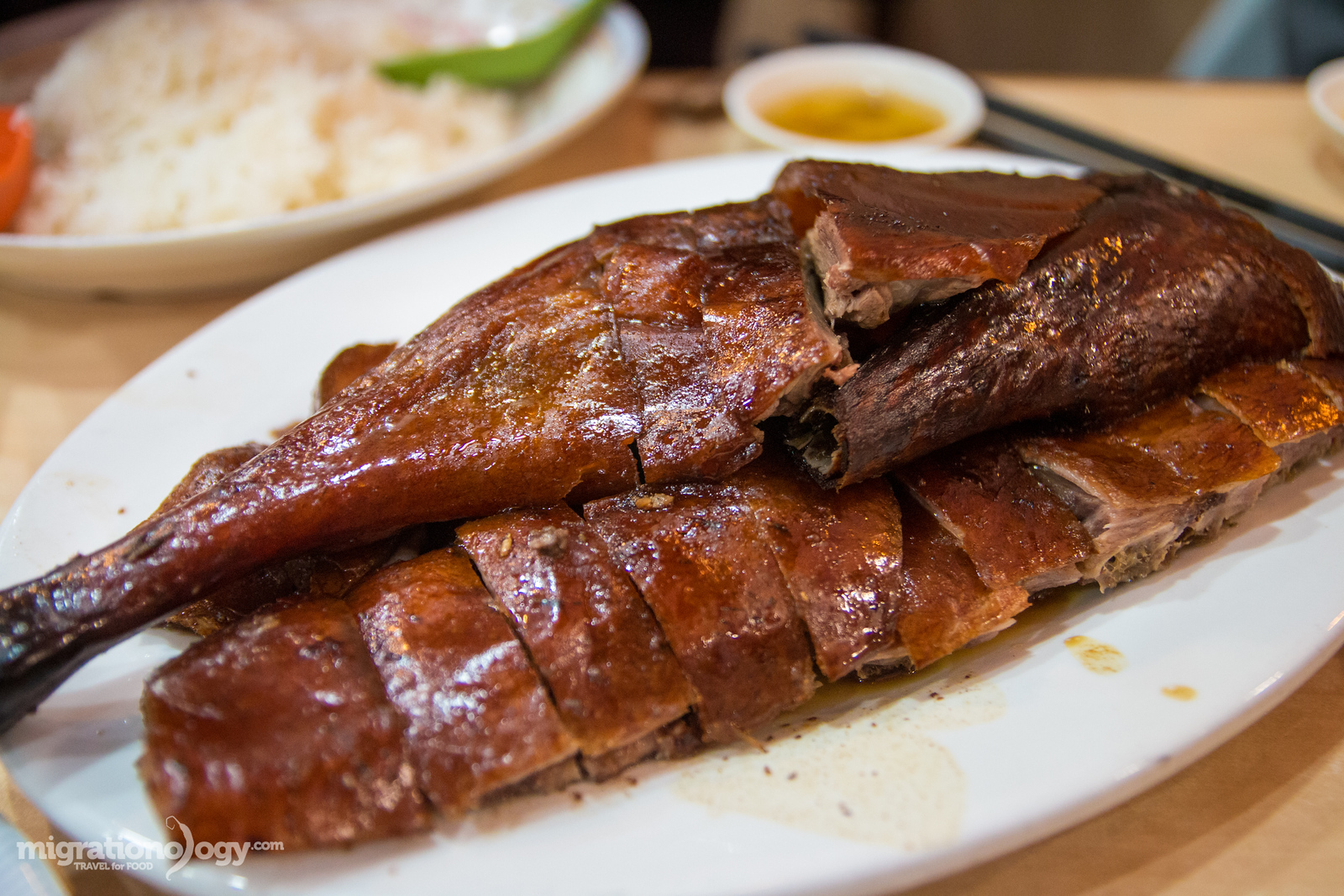 Roast goose in Hong Kong