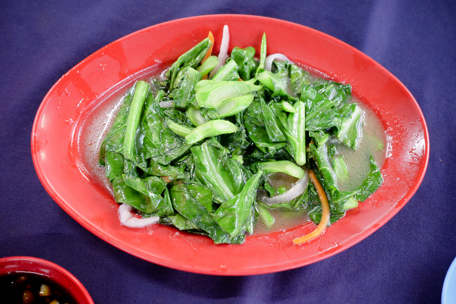 Fried vegetables Chinese-style at Ikan Bakar Hj Musa
