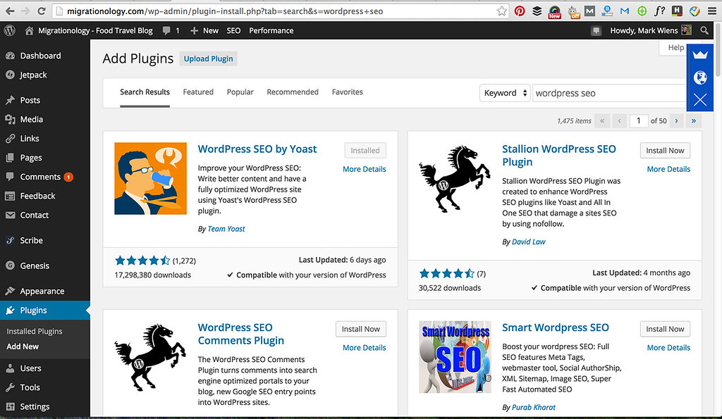 Wordpress plugins