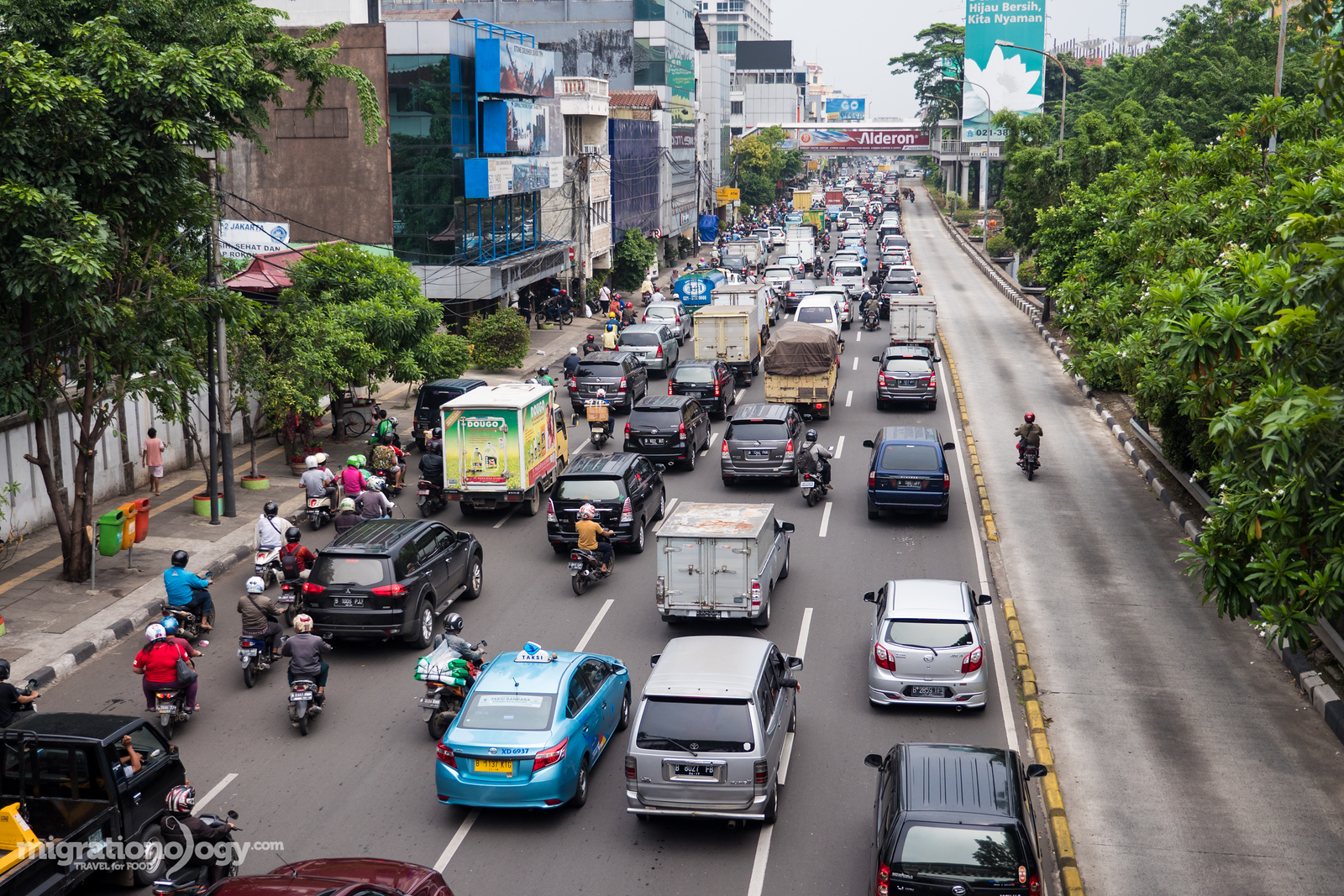 arriving and leaving jakarta