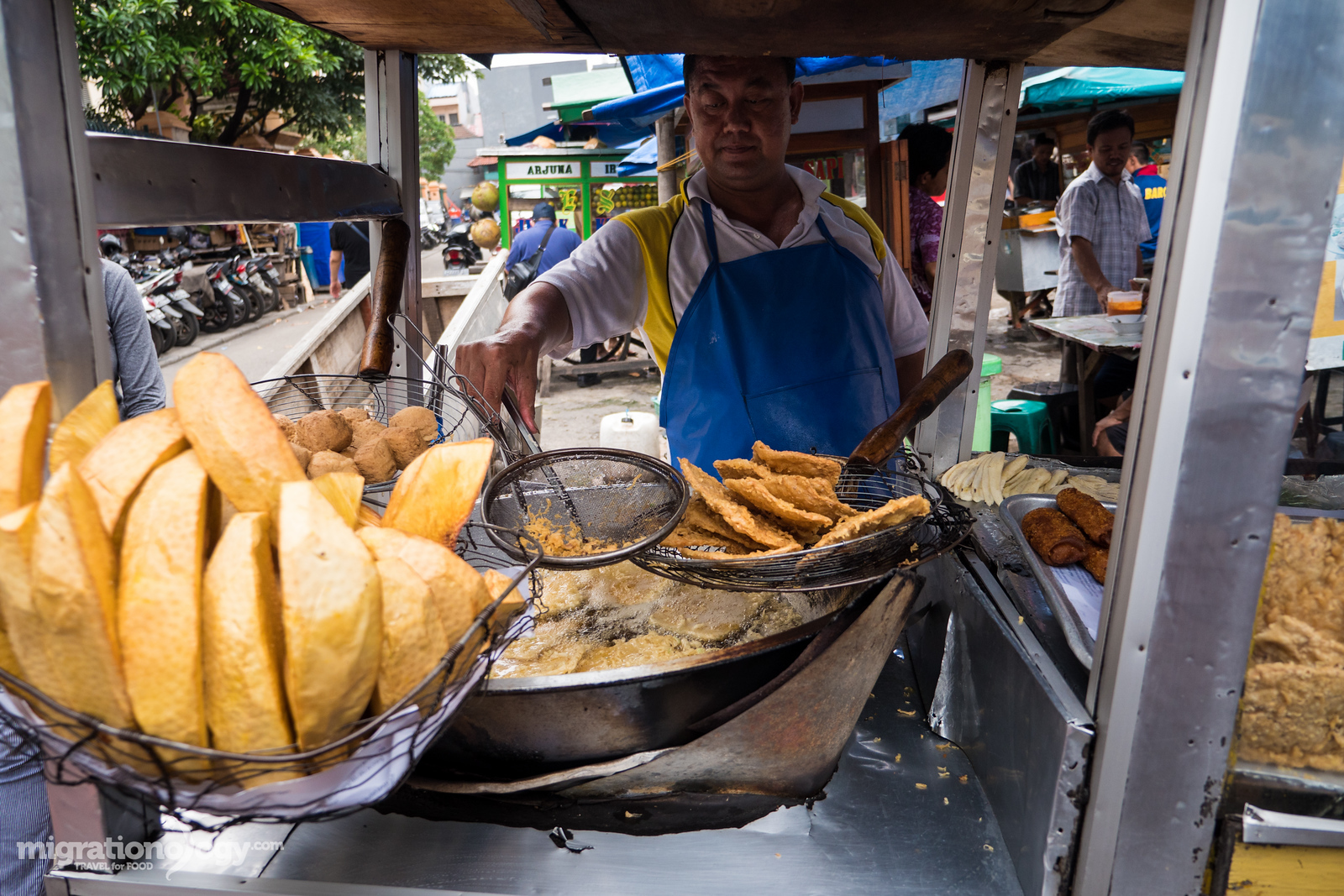 Indonesian street food