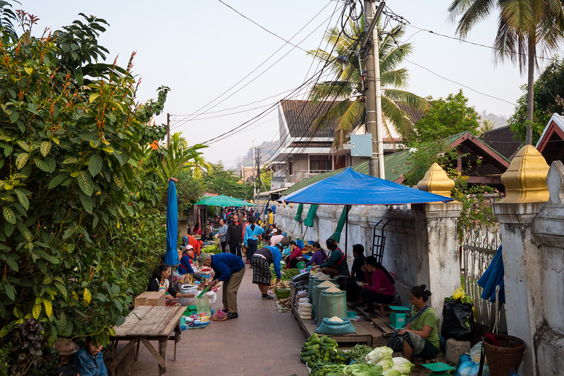 Luang Prabang market