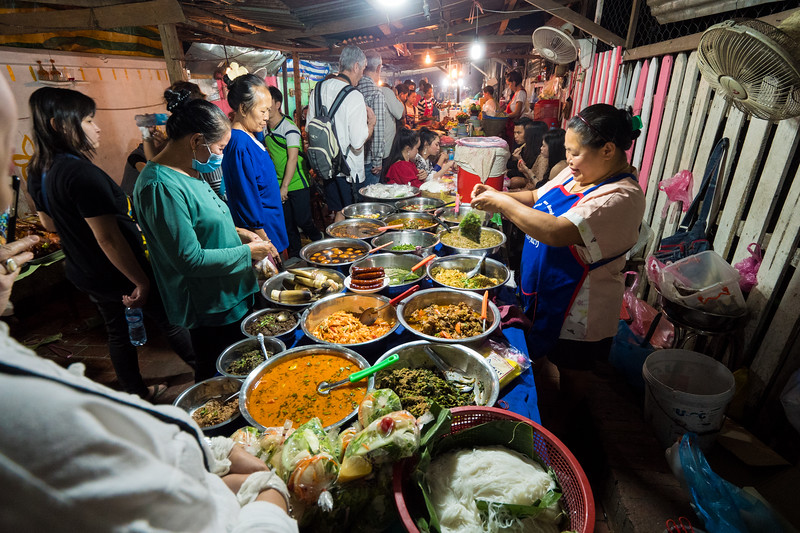 Luang Prabang street food