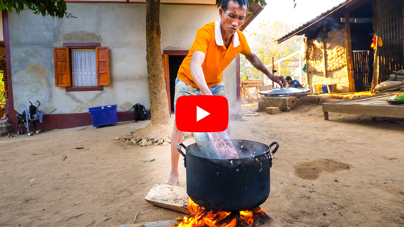 village food Laos