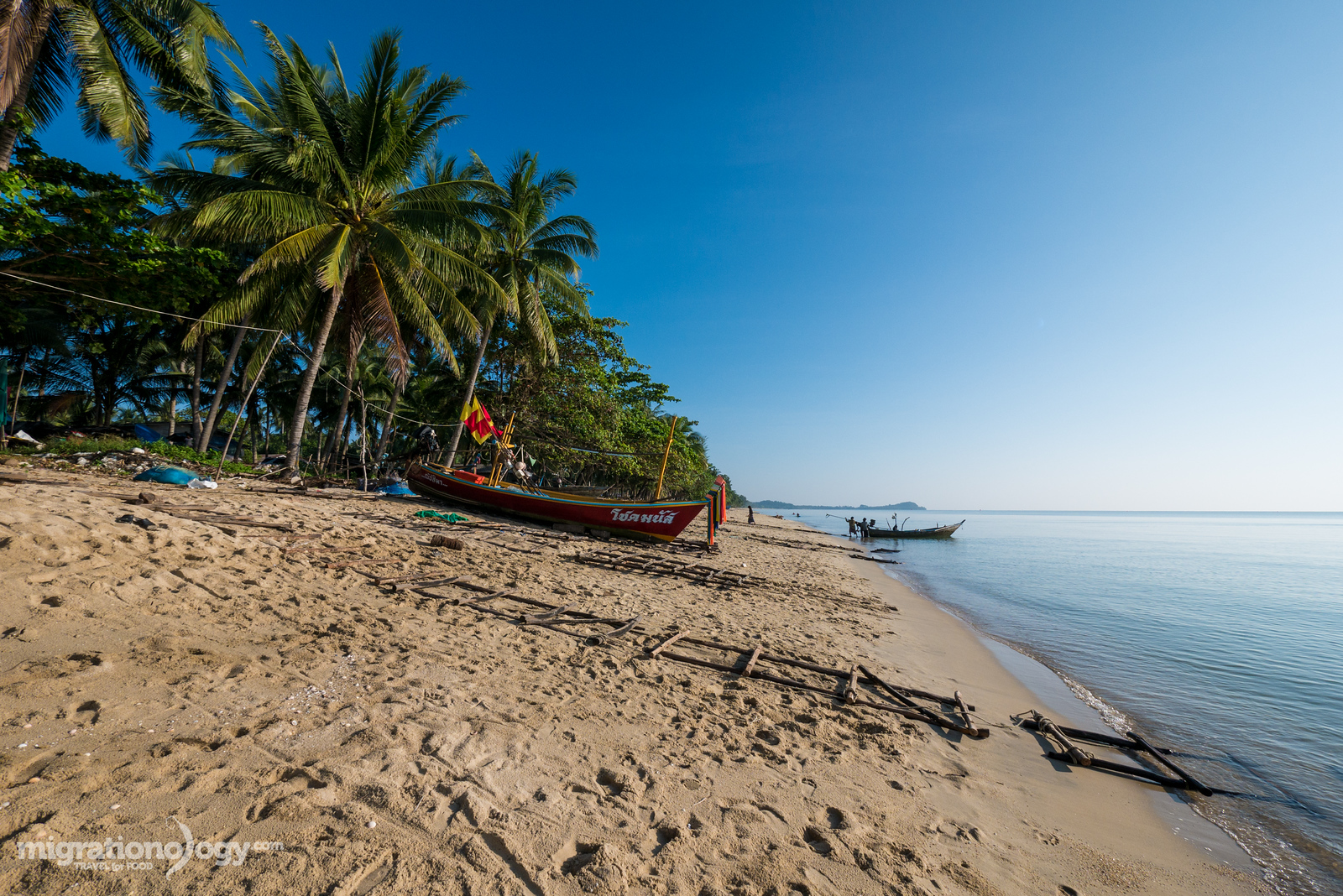 Sichon beach fish market