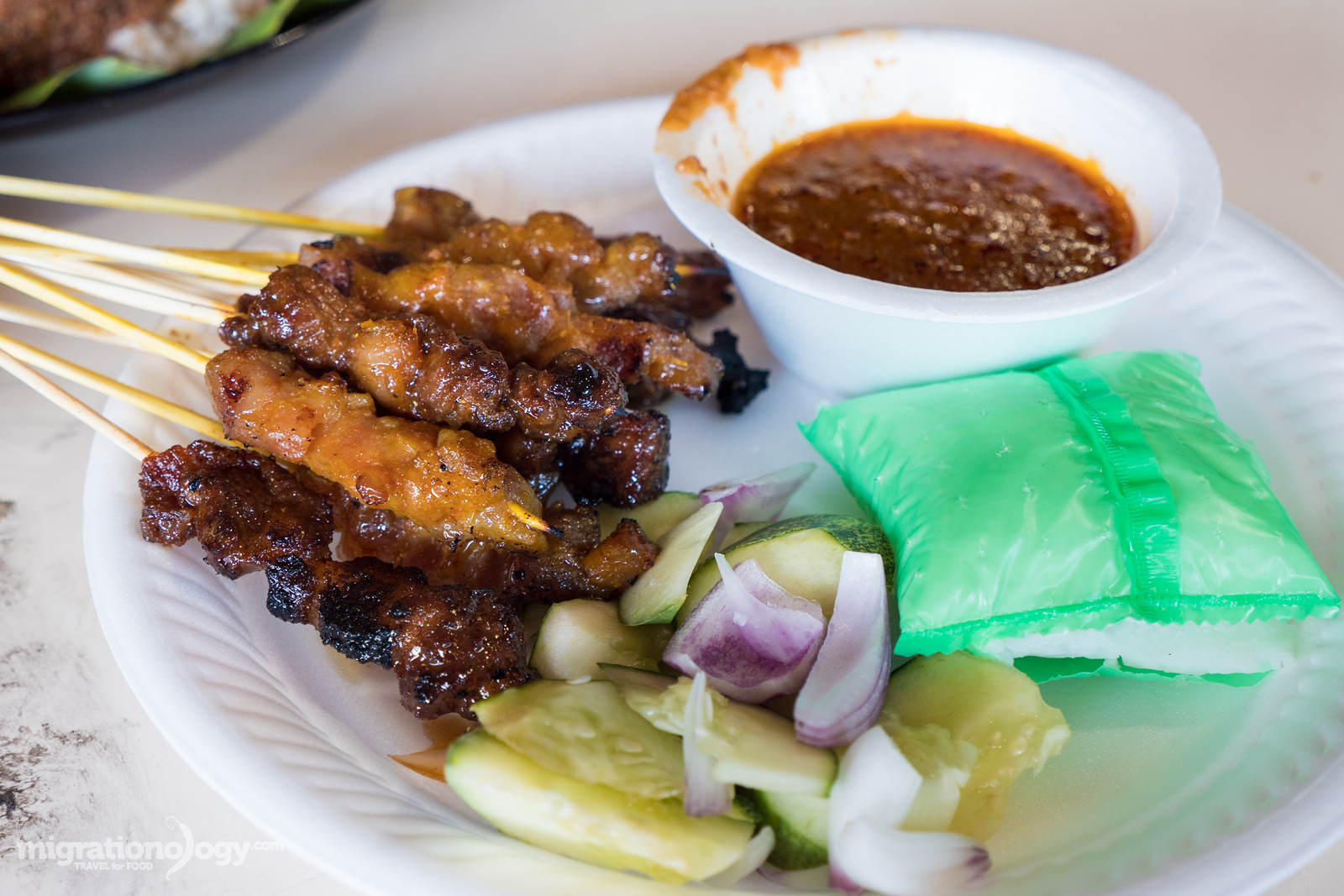Satay in Singapore