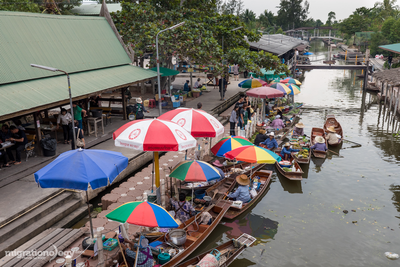Thai floating markets