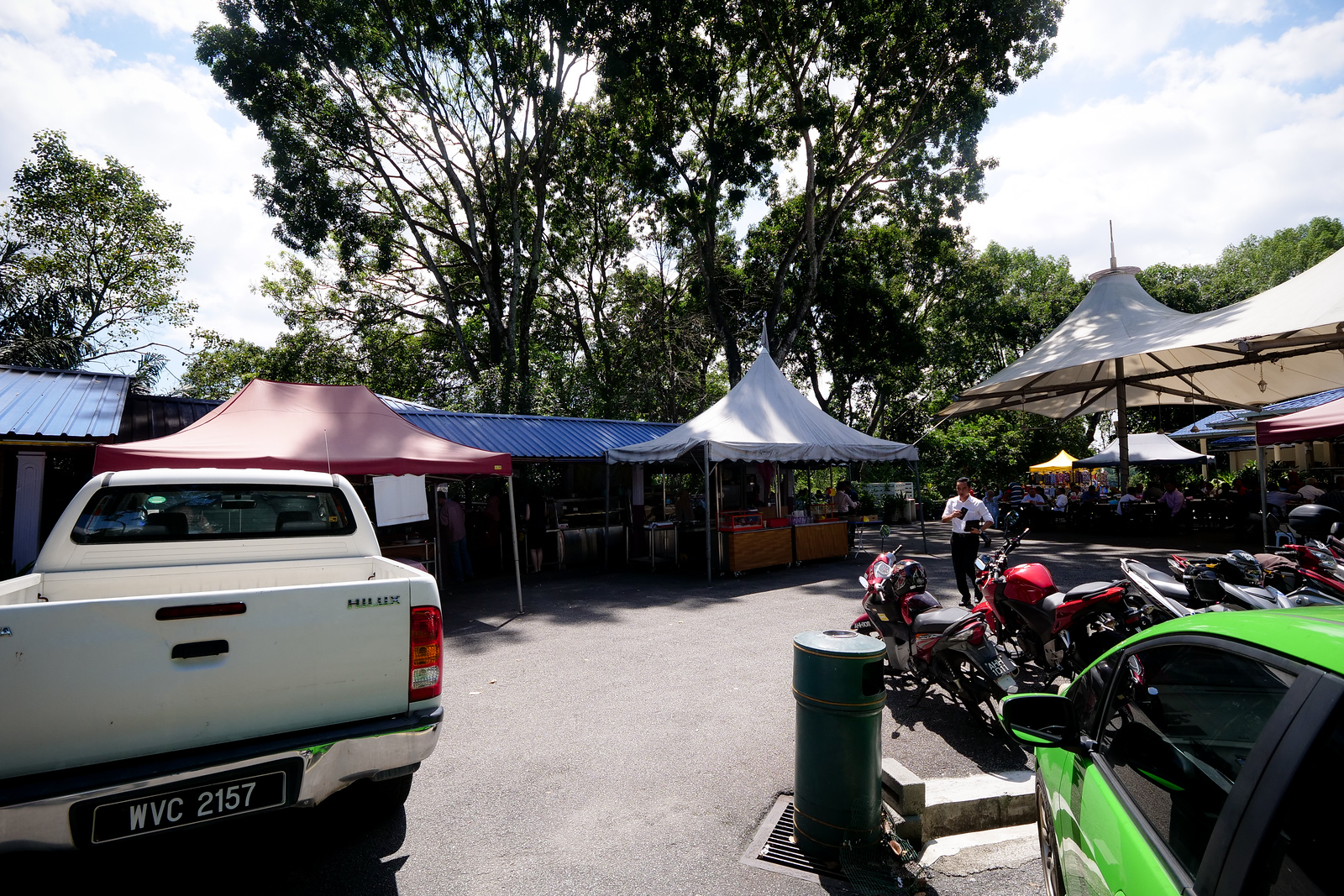 Near the Tugu Negara independence monument in Kuala Lumpur, Malaysia