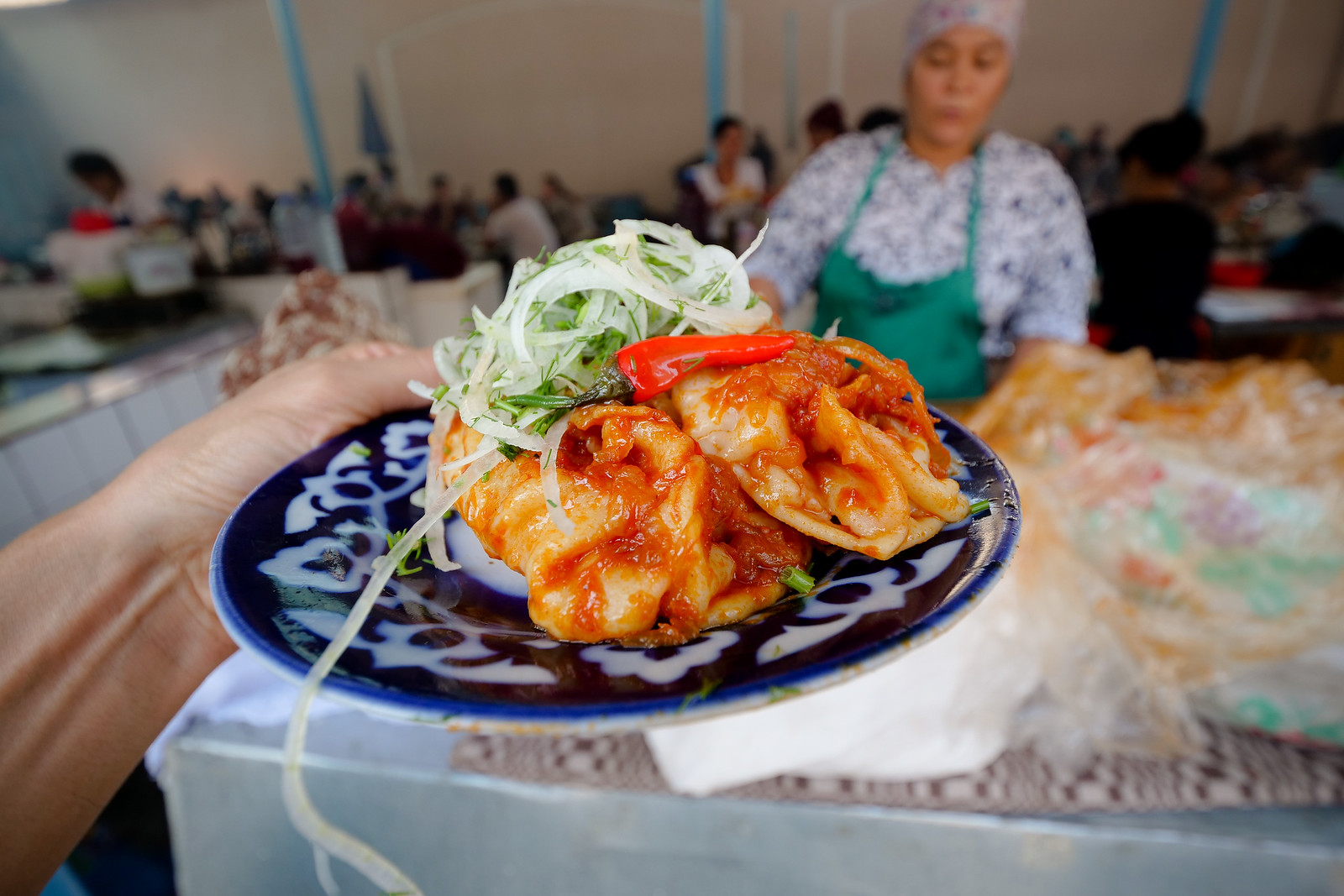 Uzbek street food